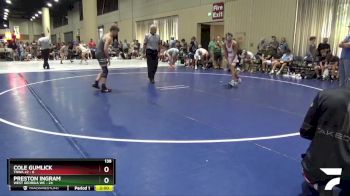 138 lbs Quarters & 3rd Wb (32 Team) - Cole Gumlick, TNWA #2 vs Preston Ingram, West Georgia WC