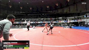 165 lbs Semis & Wb (16 Team) - Brady Barns, Staunton River vs Christian Johnson, Grassfield