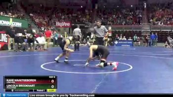 3 lbs Champ. Round 1 - Lincoln Brookhart, Muscatine vs Kane Naaktgeboren, Linn-Mar