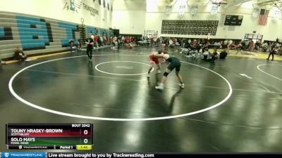 147-150 lbs Round 2 - Solo Mays, Fossil Ridge vs Touny Hrasky-Brown, Scottsbluff