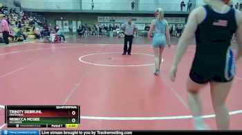 140 lbs Quarterfinal - Trinity Debruhl, Centennial vs Rebecca Mcgee, Hillsboro