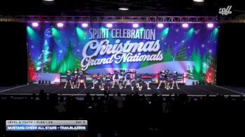 Mustang Cheer All Stars - Trailblazers [2025 L2 Youth - Flex - D2 Day 2] 2025 Spirit Celebration Christmas Grand Nationals