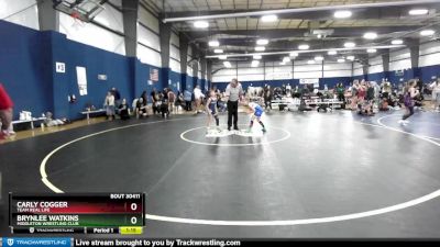 75 lbs Round 4 - Carly Cogger, Team Real Life vs Brynlee Watkins, Middleton Wrestling Club