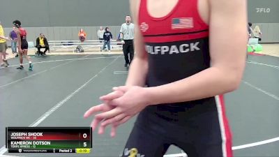 120 lbs Round 3 (10 Team) - Nolan Milton, Terps Xpress vs Asher Cisar, Wolfpack WC