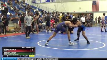 182 lbs Semifinal - Sonny Acuna, Legacy Wrestling Center vs Ismael Ramos, Cchs