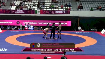 70 kg Qualification - Ian Parker, USA vs Pablo Vera, PAR