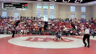 106 lbs Quarterfinal - Carter Gordon, Friendship Christian School vs Cade Riddle, Lakeway Christian Academy