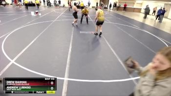 285 Championship Bracket Cons. Round 3 - Andrew Lubinski, West Bend West vs Drew Rahman, Plainview Elgin Millville