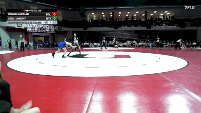 106 lbs Quarterfinals (8 Team) - Joel Landry, GUTHRIE vs EDWIN NAVEJAR, MCALESTER