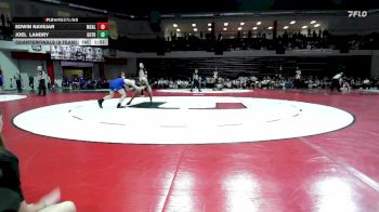 106 lbs Quarterfinals (8 Team) - Joel Landry, GUTHRIE vs EDWIN NAVEJAR, MCALESTER