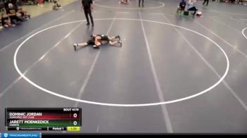 70 lbs Cons. Round 2 - Dominic Jordan, SHAKOPEE MAT CLUB vs Jarett Moenkedick, Hibbing