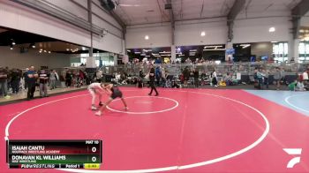 113 lbs 3rd Place Match - Donavan Kl Williams, Rise Wrestling vs Isaiah Cantu, Nolfpack Wrestling Academy
