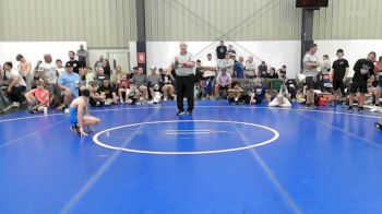 85 lbs Rr Rnd 2 - Cameron Luker, Outsiders Wrestling Club - K8 vs Zachary Paris, CT Whale - K8