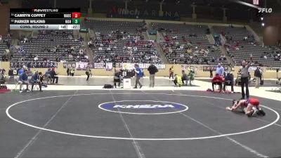 106 lbs Cons. Round 3 - Parker Wilkins, Highlands vs Camryn Coffey, Madison Central