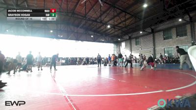 126 lbs Round Of 16 - Jacob McConnell, Wagoner Takedown Club vs Grayson Hogan, Raw Wrestling Club