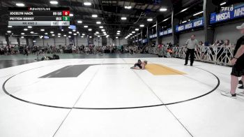 85 lbs Rr Rnd 3 - Jocelyn Hack, Buffalo Valley Wrestling Club EL Blue vs Peyton Kenny, Micky's Minions White