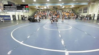 115 lbs Cons. Round 6 - Naleah Ledesma, Hillcrest vs Jayden Murrillo, Ramona/Riverside