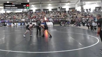 A 150 lbs Cons. Round 2 - Tanner Aldridge, Harpeth High School vs Thomas York, Station Camp High School