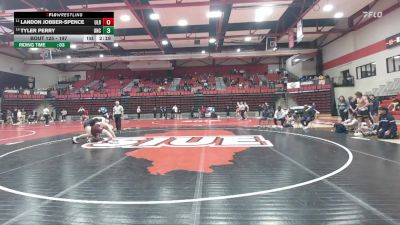 197 lbs Cons. Round 2 - Landon Jobber-Spence, Little Rock vs Tyler Perry, Northern Colorado