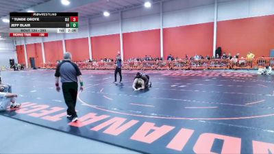 285 lbs Cons. Semi - Tunde Oroye, Cleary University vs Jeff Blair, Siena Heights University