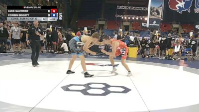165 lbs Cons. Sub-rd Of 32 - Luke Gauthier, Michigan vs Corbin Bissett, Ohio