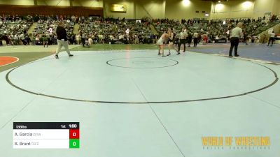138 lbs Round Of 32 - Adan Garcia, Central Valley (Ceres) vs Khristian Brant, Thurston County Freestyle Club