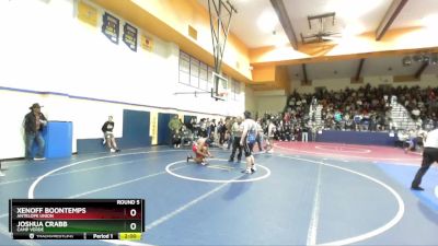 215 lbs Round 5 - XENOFF BOONTEMPS, Antelope Union vs Joshua Crabb, Camp Verde