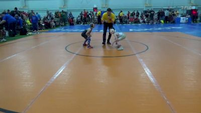 B-50 Mats 1-4 8:00am lbs Round Of 32 - Brayden Ferman, TN vs Maverick Olszewski, NY