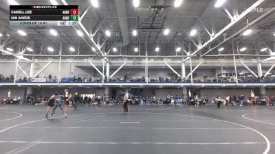 125 lbs Consi Of 16 #1 - Cadell Lee, Army Prep - UnAttached vs Ian Akers, Army-West Point