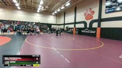 144B Round 1 - Vincent Forgey, Natrona County vs Ryker Roberts, Wind River