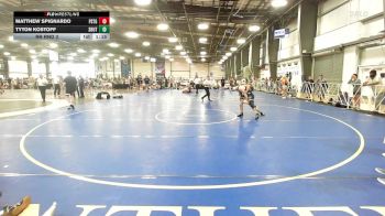 138 lbs Rr Rnd 3 - Matthew Spignardo, Prestige Worldwide vs Tyton Kostoff, Team Shutt King Penguin