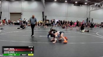 132 lbs Round 3 (8 Team) - Kimoni Giles, South Side WC Black vs Casey Testa, Savage Underworld