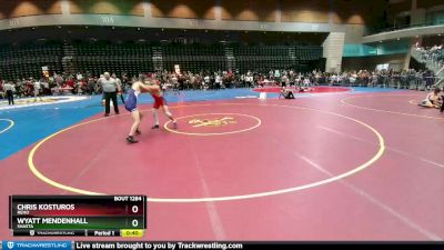 150 lbs Cons. Round 5 - Chris Kosturos, Reno vs Wyatt Mendenhall, Shasta