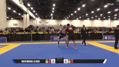 Mark Anthony Gallegos vs Giulio Michael La Fauci 2025 World IBJJF Jiu-Jitsu No-Gi Championship