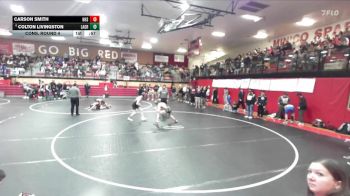 138 lbs Cons. Round 4 - Carson Smith, Hillcrest vs Colton Livingston, La Grande