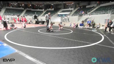 65 lbs Rr Rnd 3 - Emyle Thompson, LA Smashers vs Autumn Brigge, Mojo Grappling Academy