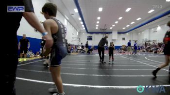 49 lbs Rr Rnd 2 - Kendal Martinez, Maverick Elite Wrestling vs Annie Raper, Tecumseh Youth Wrestling