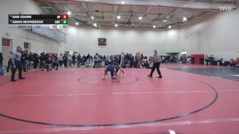 120 lbs Champ. Round 2 - Jonah Mcpherson, Hartland vs Sam Adams, Massillon Perry