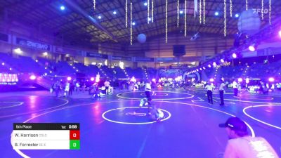 53 lbs 5th Place - Wyatt Harrison, Colorado Outlaws vs Bentley Forrester, DC Elite