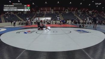 125 lbs Quarterfinal - Joseph Hamilton, Cornerstone vs Rylen Gonda, Missouri Valley