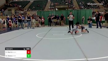 73 lbs Consi Of 4 - Greysen Martin, Guerrilla Wrestling Academy vs Blake Ghersi, Pope Junior Wrestling Club