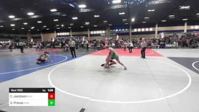 144 lbs Round Of 128 - Camden Jacobson, Indv vs Ozzie Preuss, Dominators WC