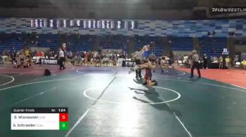 144 lbs Quarterfinal - Bryce Wisniowski, Unattached vs Samual Schraeder, Colorado