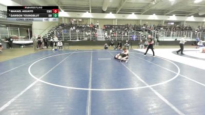 144 lbs Cons. Semis - Makael Aguayo, Team Champs Wrestling Club vs Dawson Youngblut, Immortal Athletics WC