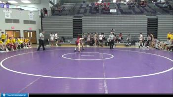 152 lbs Quarterfinals (8 Team) - Silas Stits, Center Grove vs Hunter May, Evansville Mater Dei