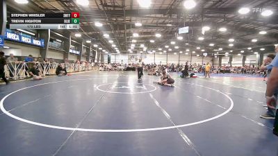 170 lbs Rr Rnd 3 - Stephen Whisler, Smittys Barn - HSB vs Trevin Highton, Blue And White Wrestling Club - HSB