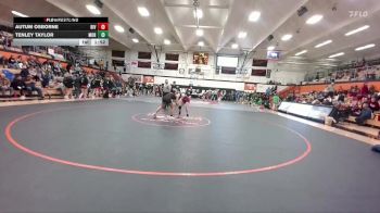 135 lbs Quarterfinal - Autum Osborne, Riverton vs Tenley Taylor, Moorcroft