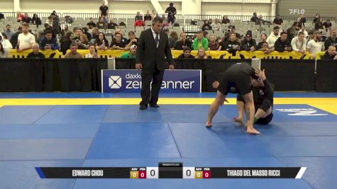 Thiago Del Masso Ricci vs Edward Chou 2025 World IBJJF Jiu-Jitsu No-Gi Championship