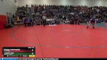 138 lbs 3rd Place Match - Caden Call, Moffat County vs Ethan Toothaker, Cedaredge