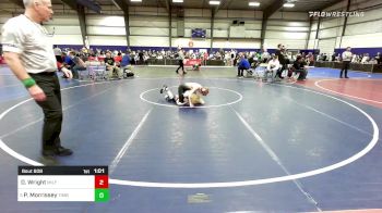 94 lbs Round Of 16 - Dylan Wright, Milford MA vs Peter Morrissey, Timberlane